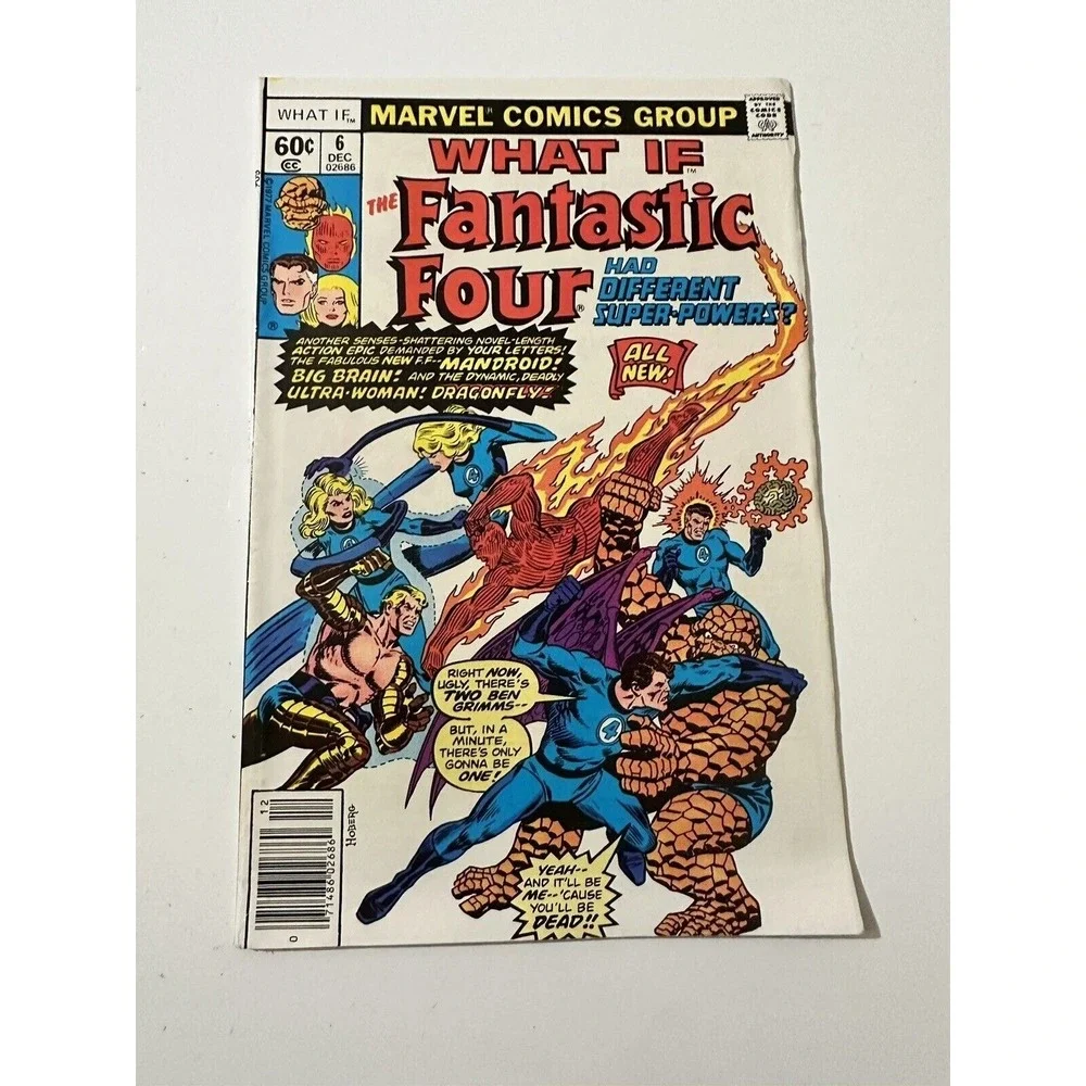 What If #6 Fantastic Four! Marvel 1977 Had Different Super-powers?
